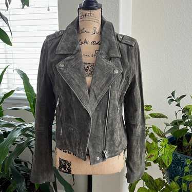 NWOT SL8 Genuine suede moto jacket, SL8. Size L