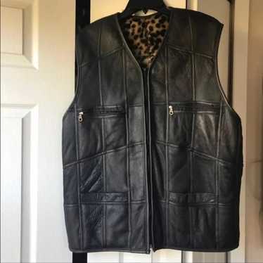 Leather  Vest - image 1