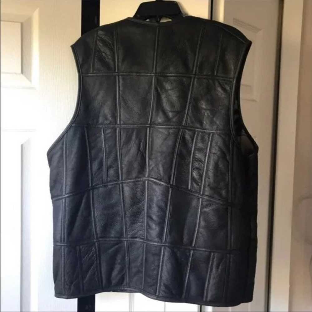 Leather  Vest - image 2