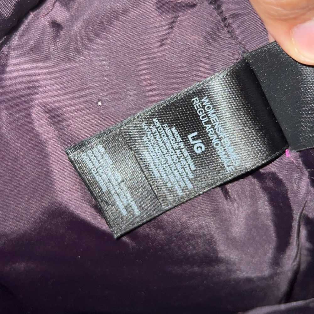 THE NORTH FACE Purple Metallic Down Puffer Vest - image 8