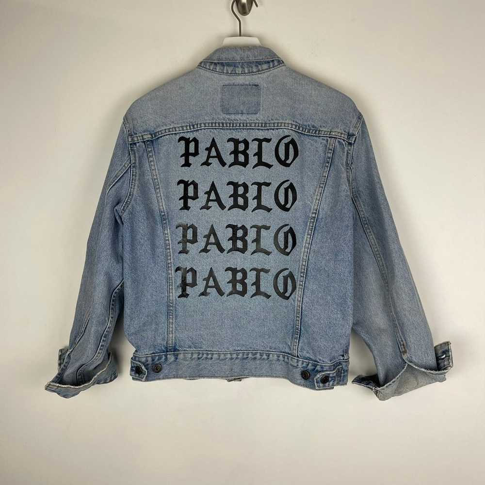 Vintage Levi’s x Kanye West Pablo Jean Jacket Siz… - image 1