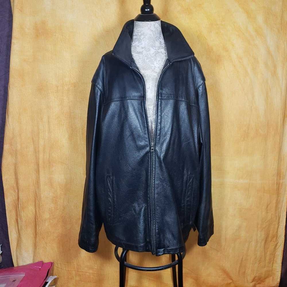 Leather jacket XXL - image 1