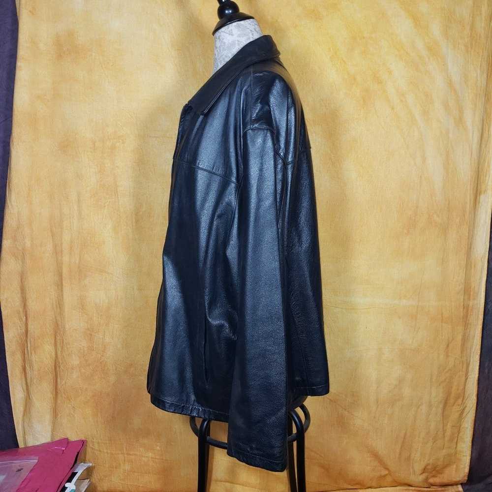 Leather jacket XXL - image 3