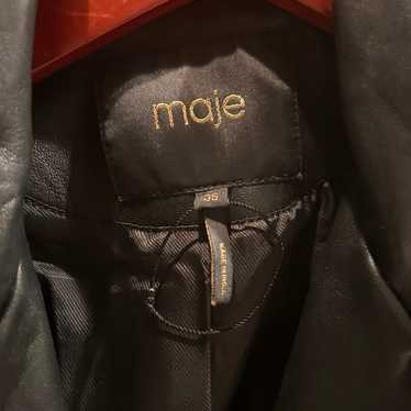 Maje Leather MOTO jacket