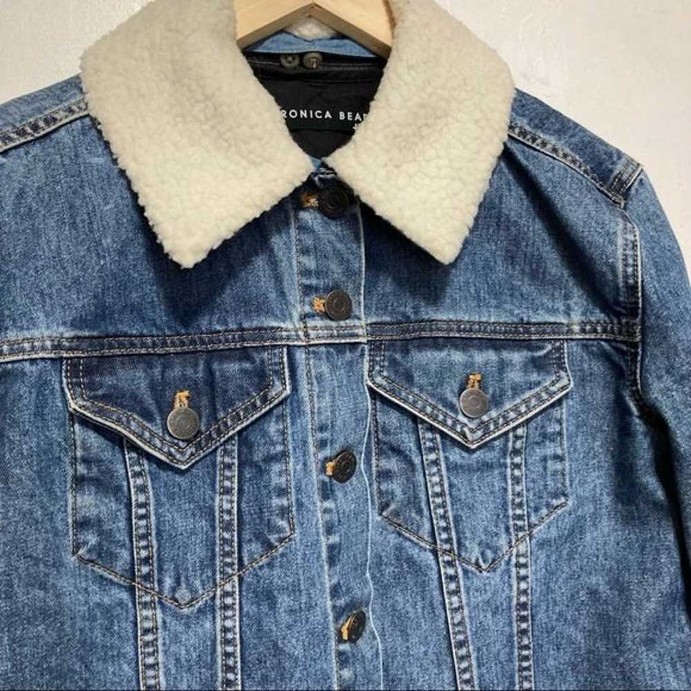 Veronica Beard Stevie Denim Jacket with Removable… - image 9