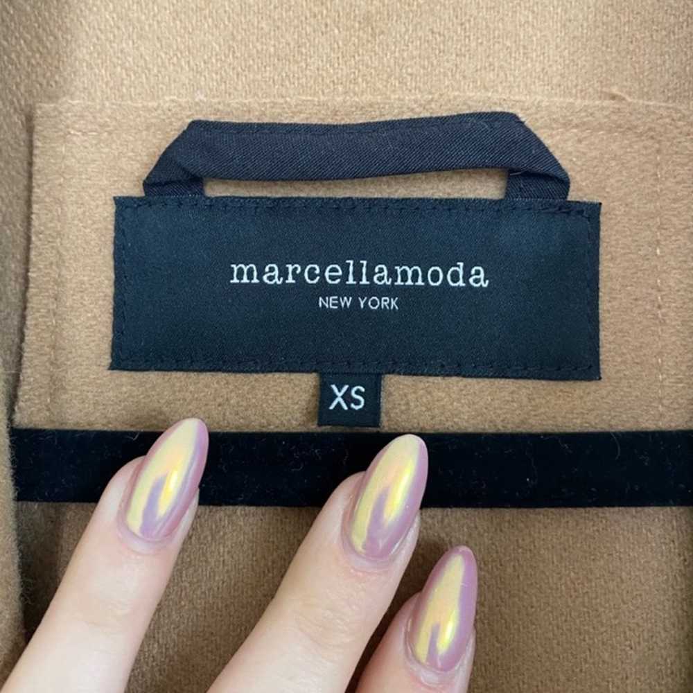 Marcella Moda womens wool wrap coat size XS - image 4