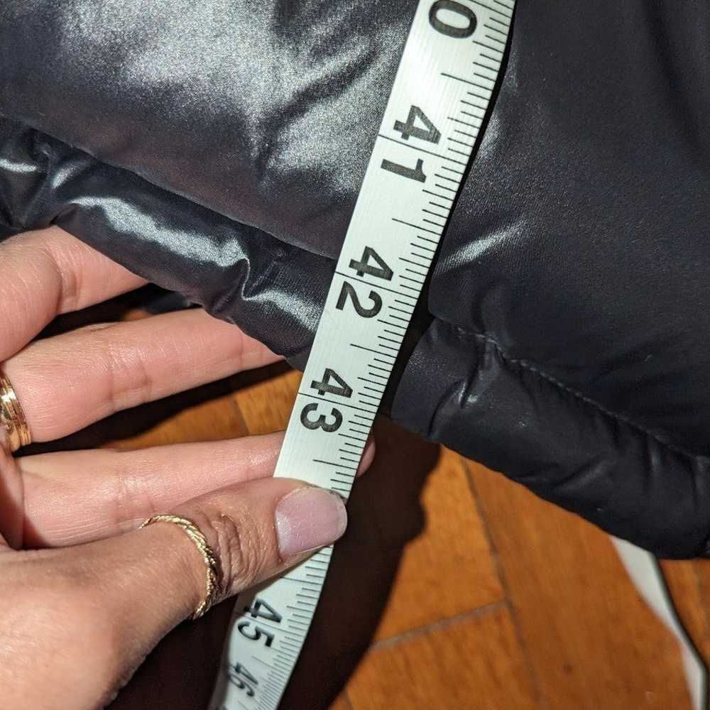 S13 Harper Glossy Long puffer coat Long Down coat - image 10