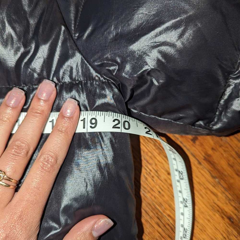 S13 Harper Glossy Long puffer coat Long Down coat - image 11