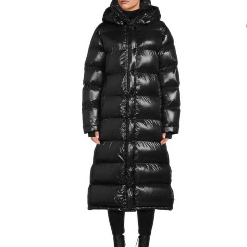 S13 Harper Glossy Long puffer coat Long Down coat - image 1
