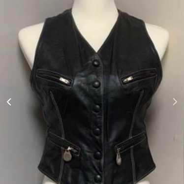 Leather Vest - image 1