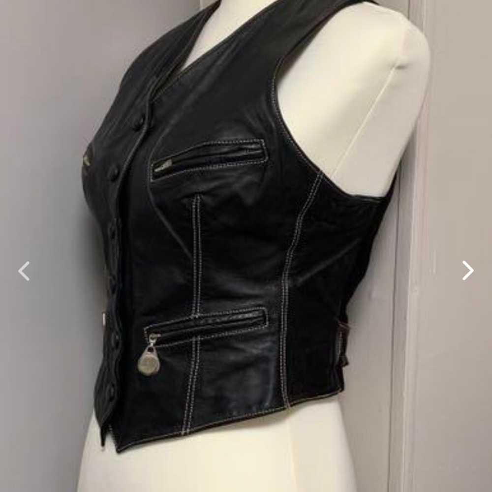 Leather Vest - image 2