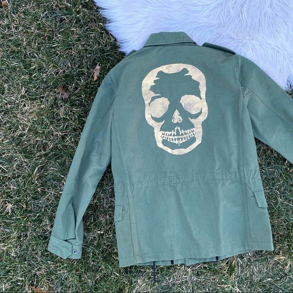 Zadig & Voltaire $598 Kayak Skull military jacket… - image 4