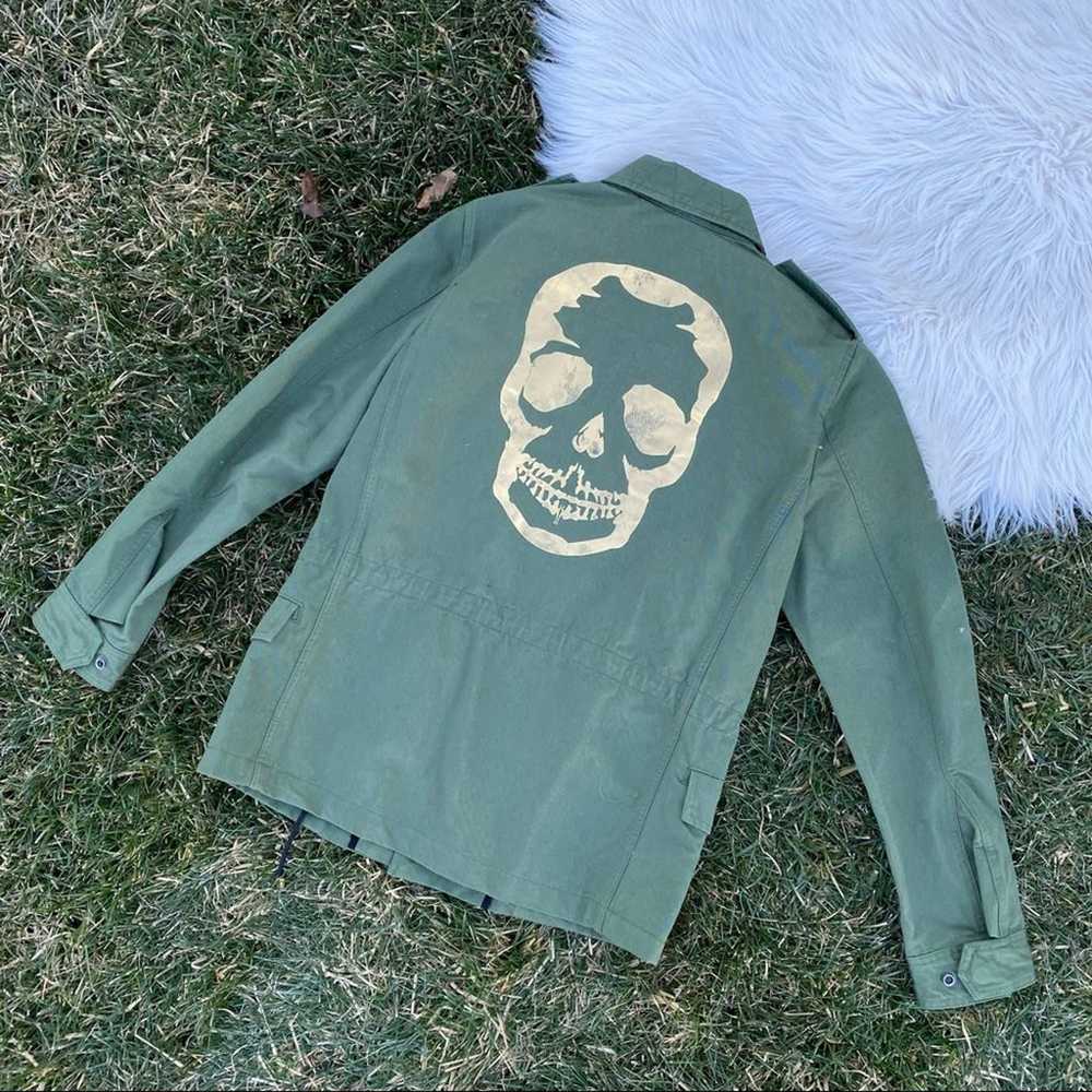 Zadig & Voltaire $598 Kayak Skull military jacket… - image 6