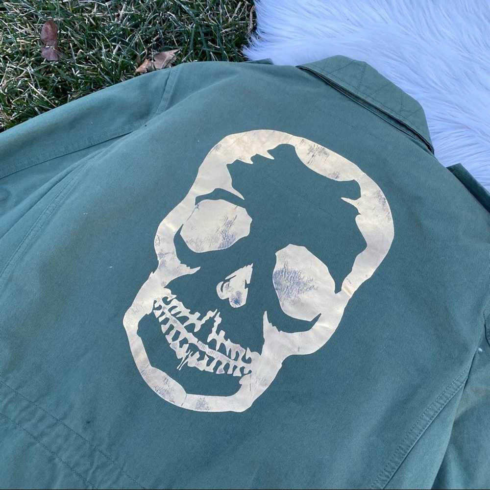 Zadig & Voltaire $598 Kayak Skull military jacket… - image 9