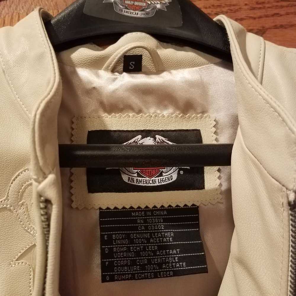 Harley Davidson leather jacket - image 3