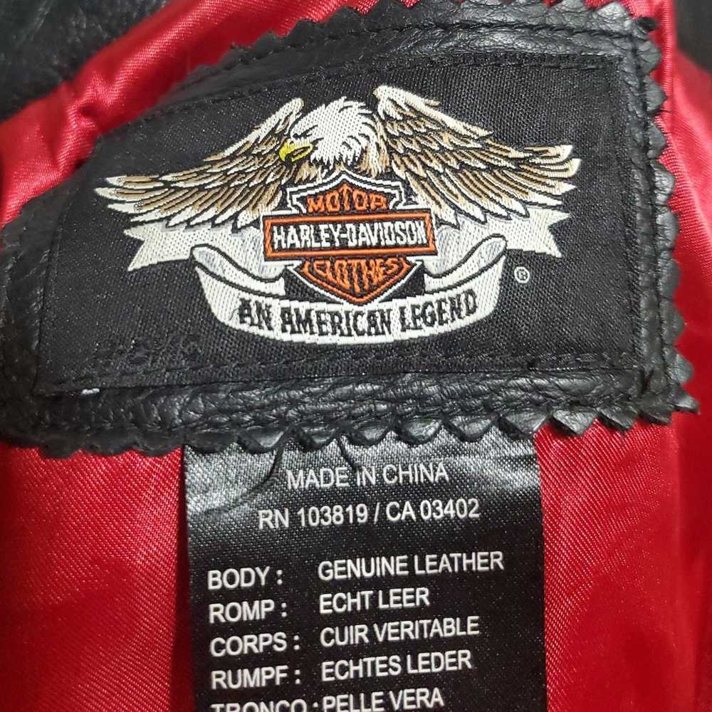 Harley-Davidson Womens Leather Jacket - image 7