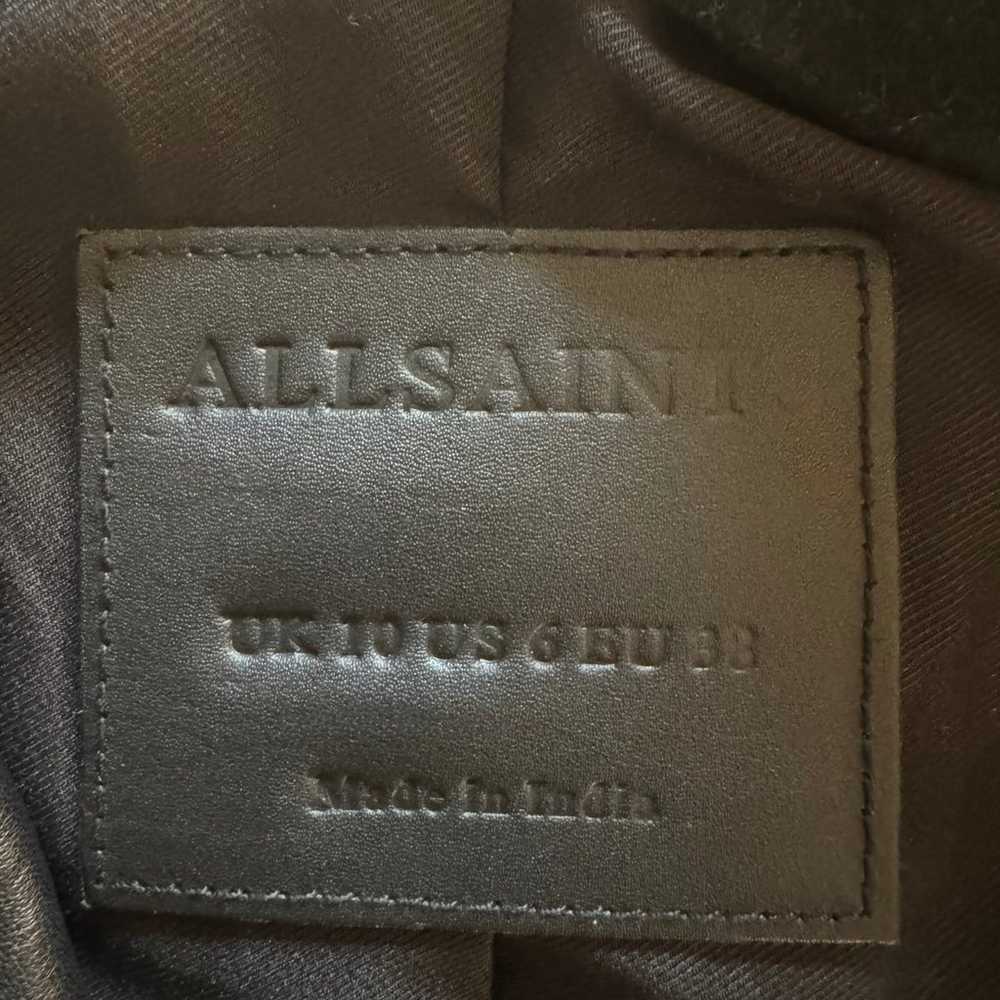 AllSaints leather dalby jacket - image 5