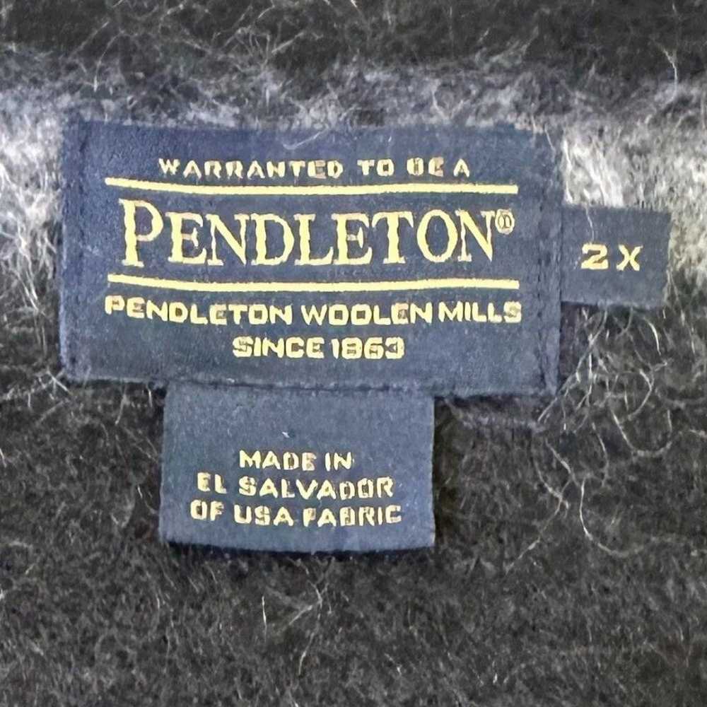 Pendleton Open Front Jacket Coat Size Small Women… - image 11