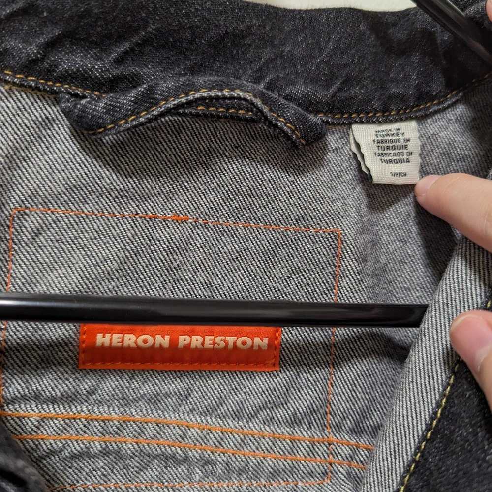 Heron Preston × Levi's logo patch denim jacket - image 4