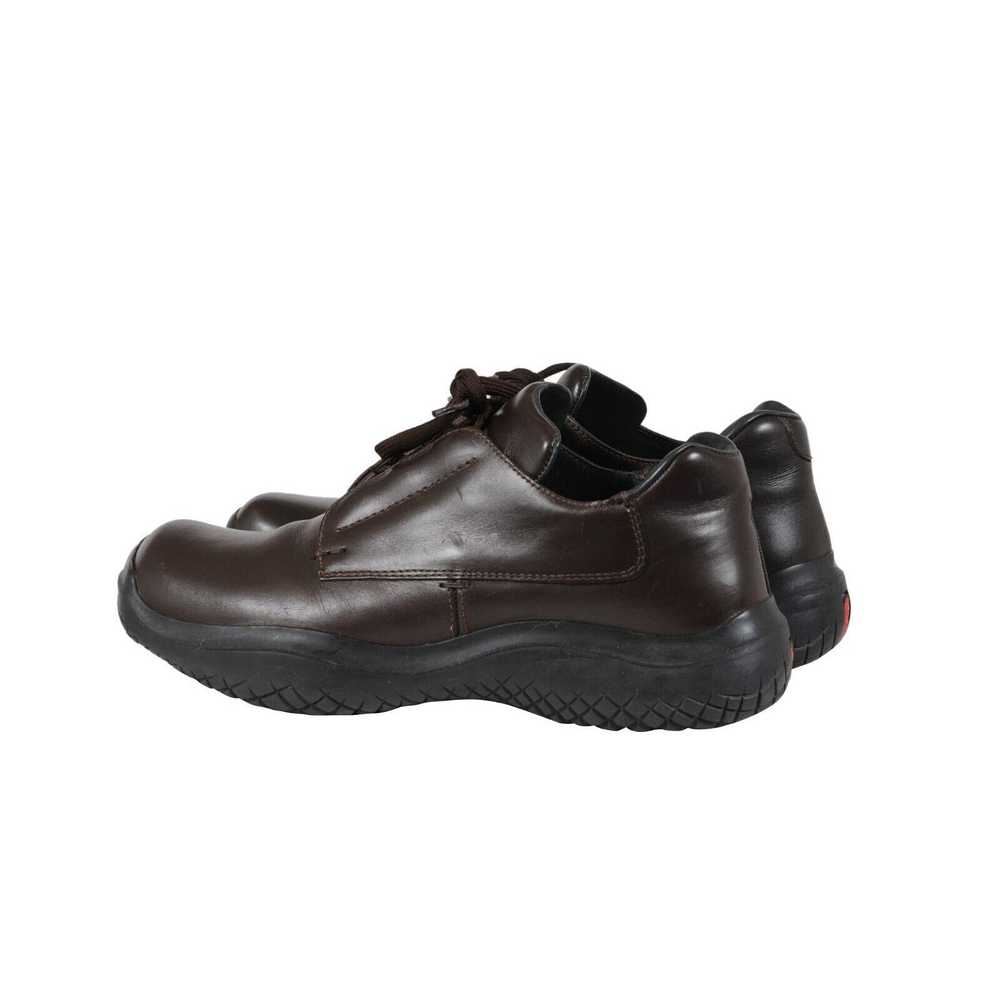 Prada AW99 Vintage Chunky Derby Brown Leather - 0… - image 6