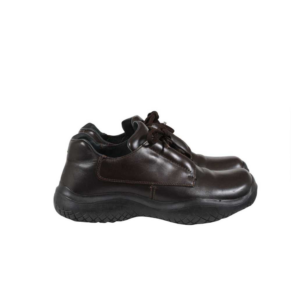 Prada AW99 Vintage Chunky Derby Brown Leather - 0… - image 9