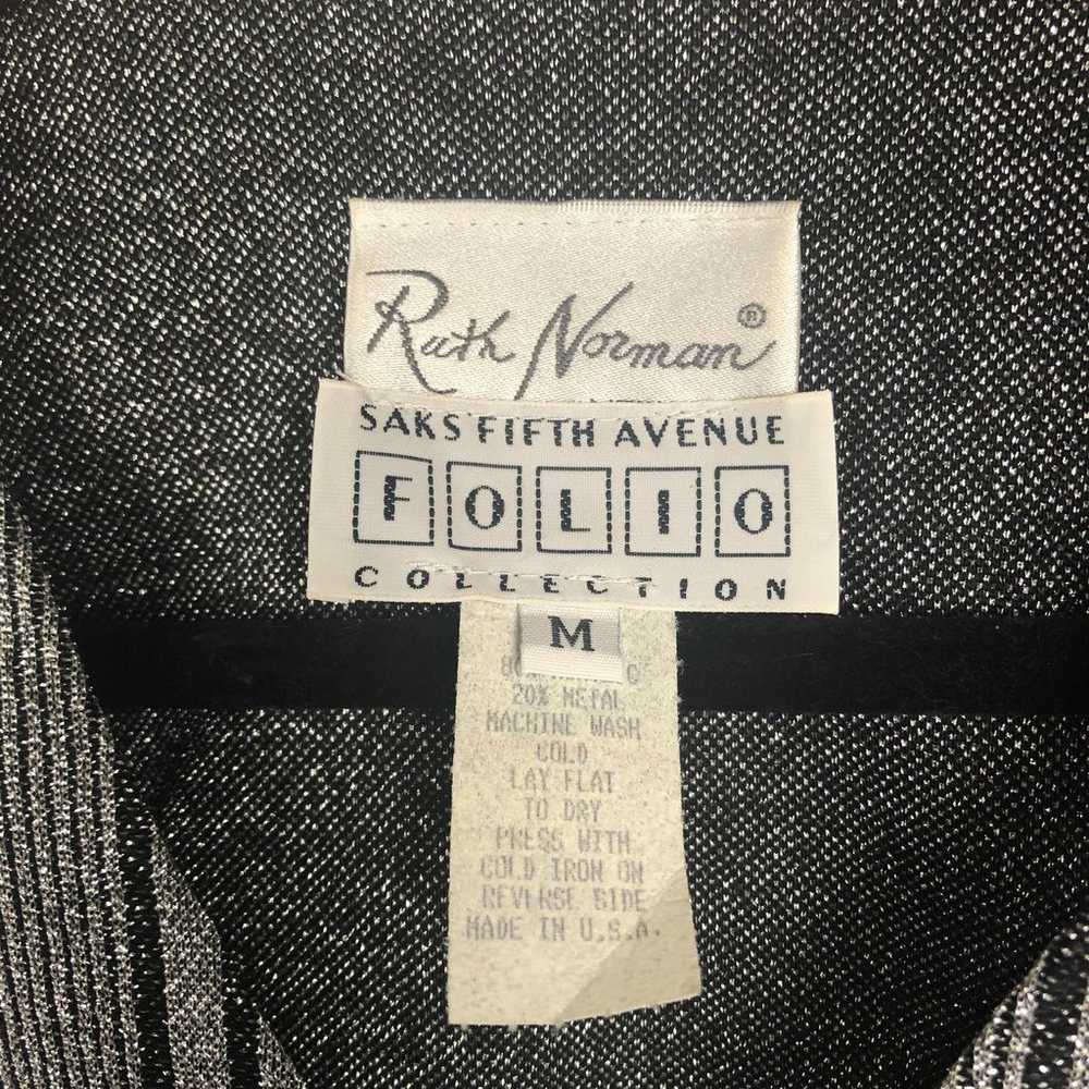 Vintage Saks Fifth Avenue Folio Ruth Norman 70s 8… - image 3