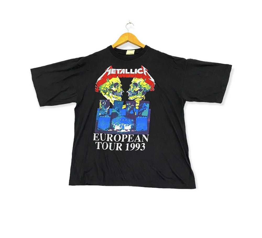 Band Tees × Metallica × Vintage vintage 1993 META… - image 1