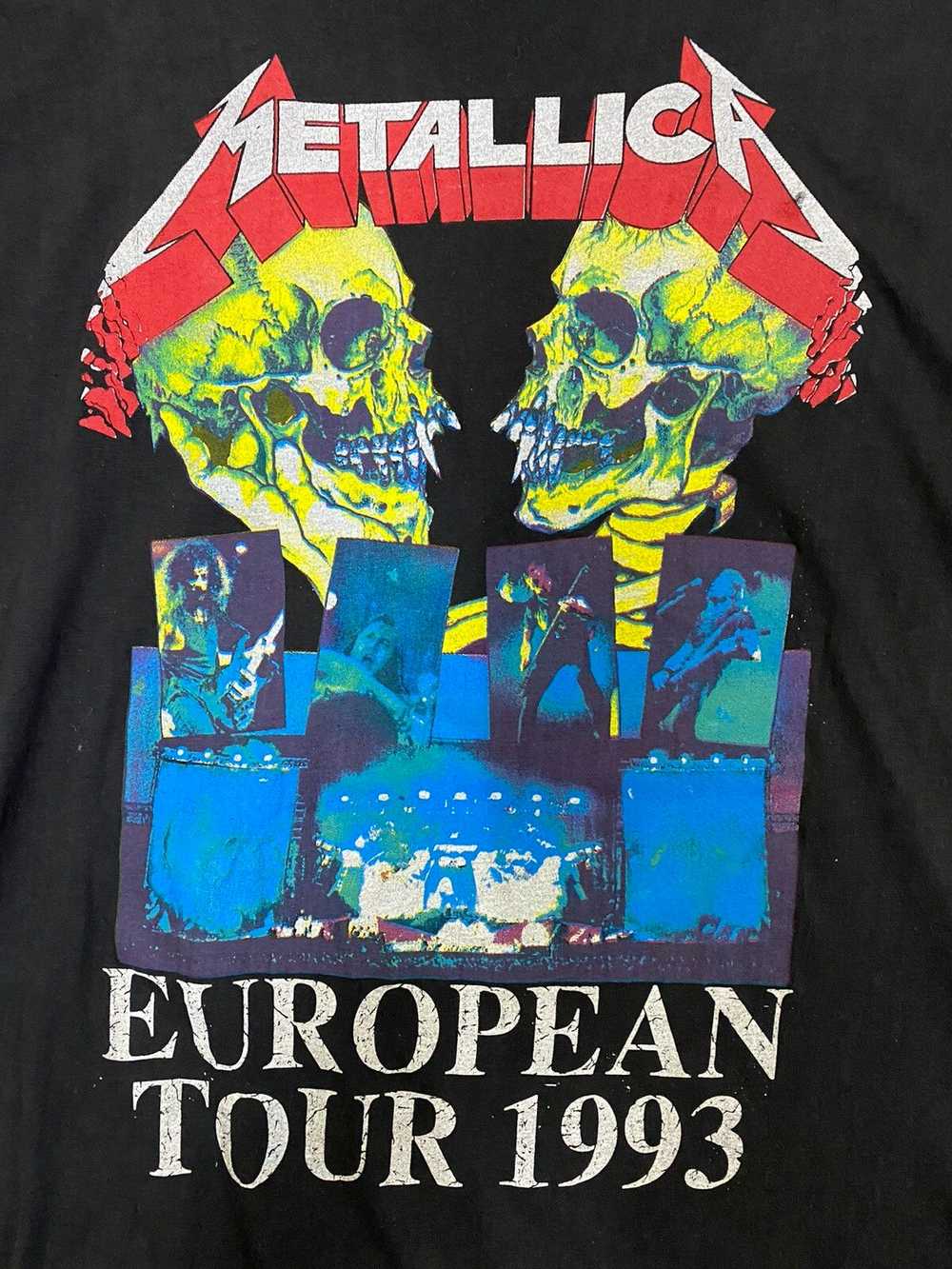 Band Tees × Metallica × Vintage vintage 1993 META… - image 3