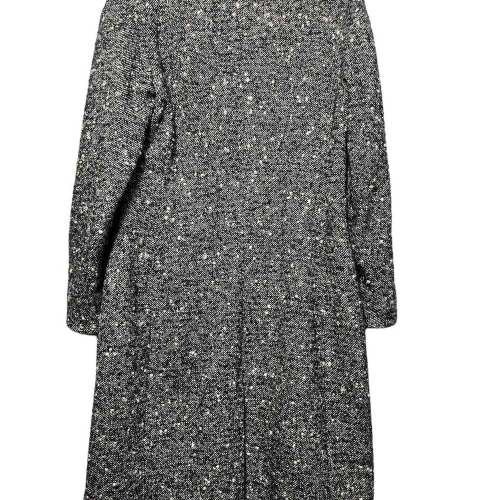 The Fold Manaco Coat Navy And Cream Boucle Wool/S… - image 3