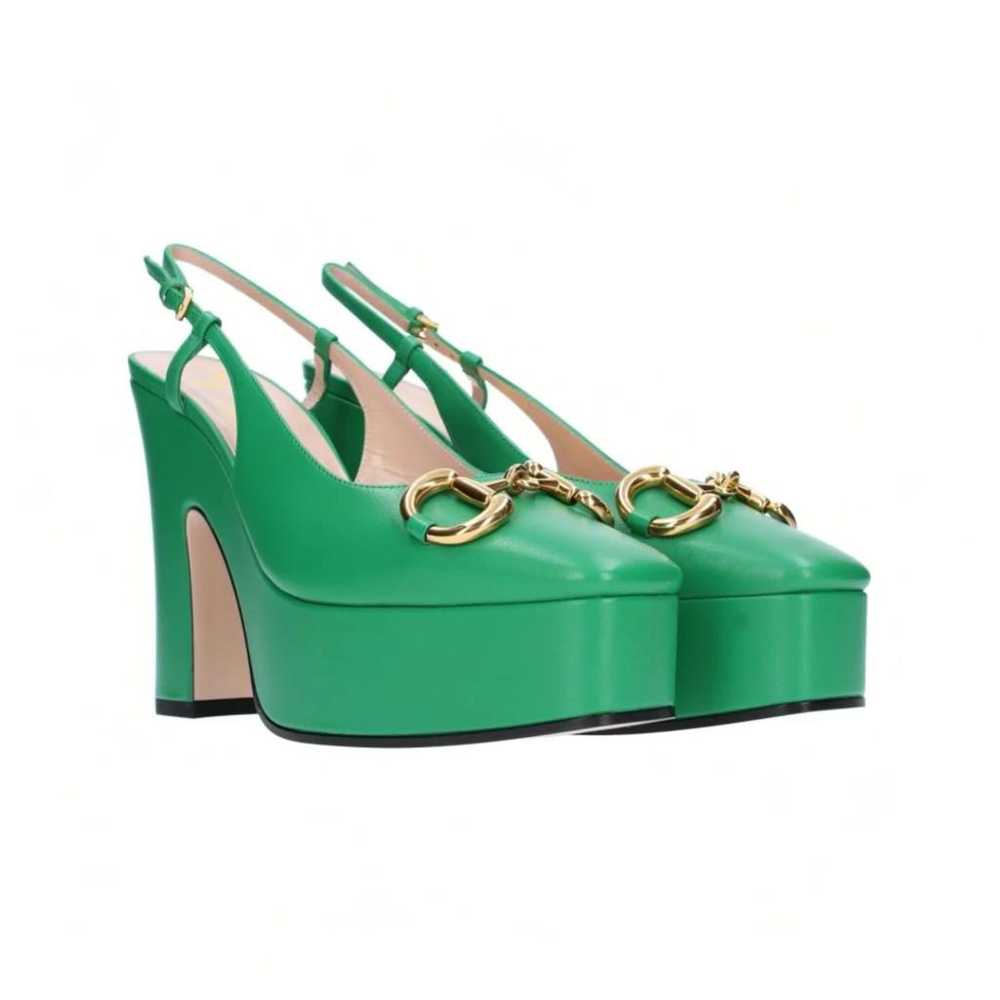 Gucci Leather heels - image 2