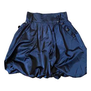 Elisabetta Franchi Silk mini skirt