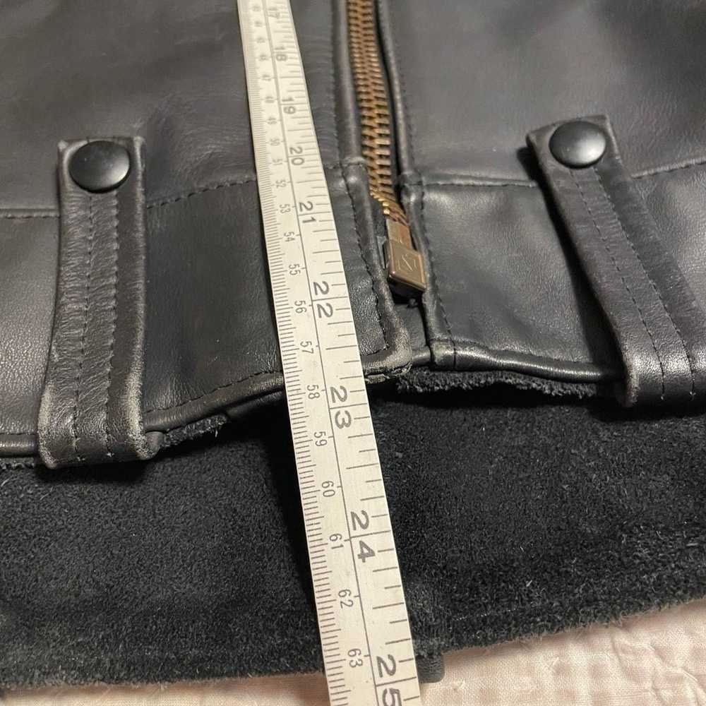 Bermans leather jacket - image 10