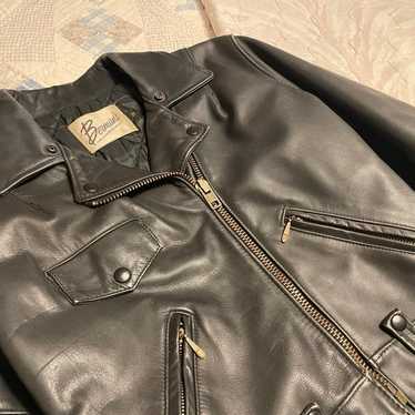 Bermans leather jacket - image 1