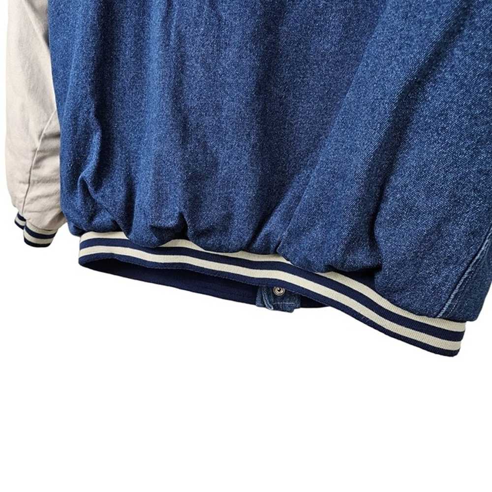 Vintage Disney Adult Quilt Lined Varsity Jacket S… - image 6