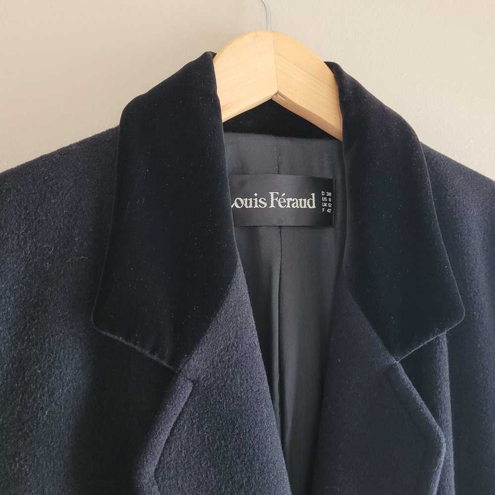 Louis Feraud Double Breasted Wool Coat - image 11