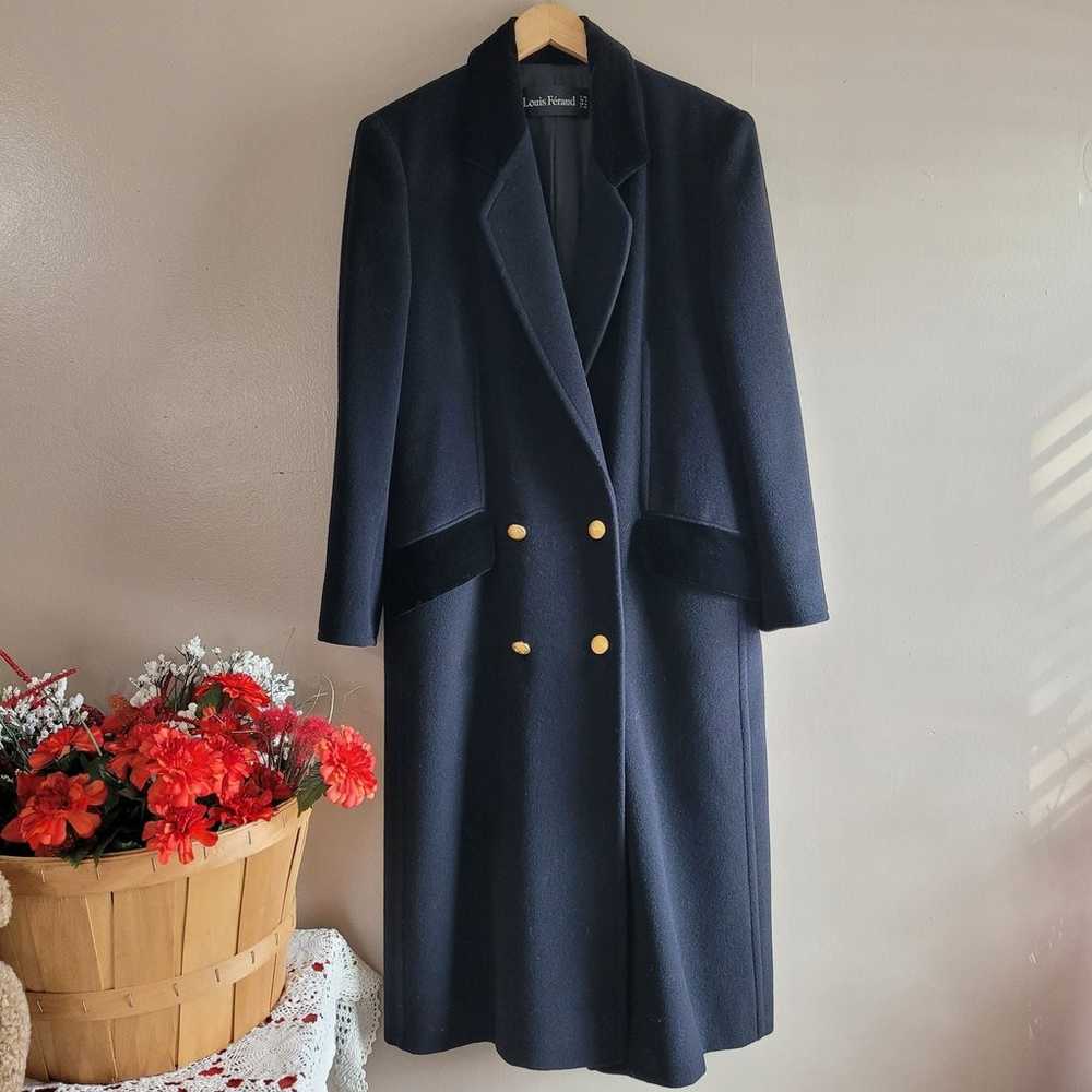 Louis Feraud Double Breasted Wool Coat - image 12