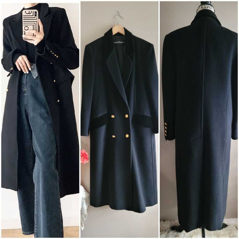 Louis Feraud Double Breasted Wool Coat - image 5