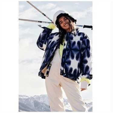 Free People Movement Bunny Slope Printed Puffer S… - image 1