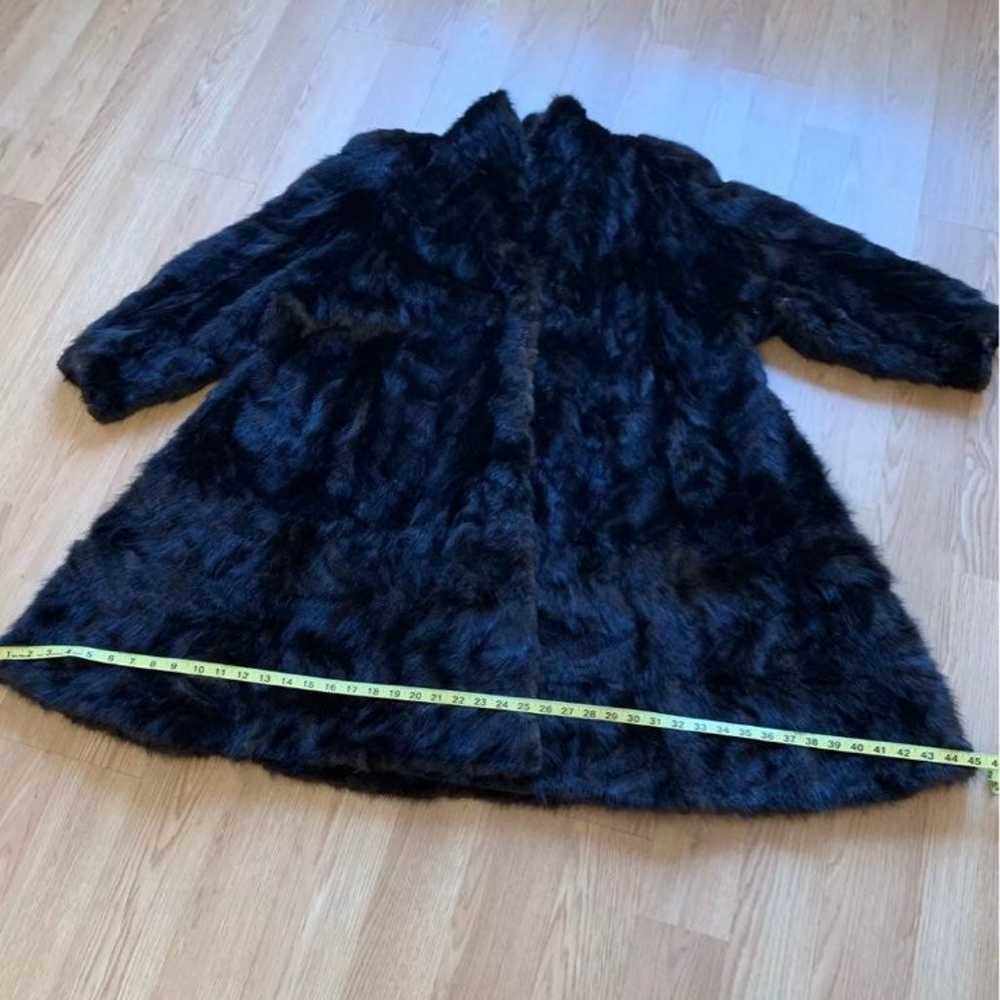 Women’s Brown Real Mink Fur Coat Size M- - image 12