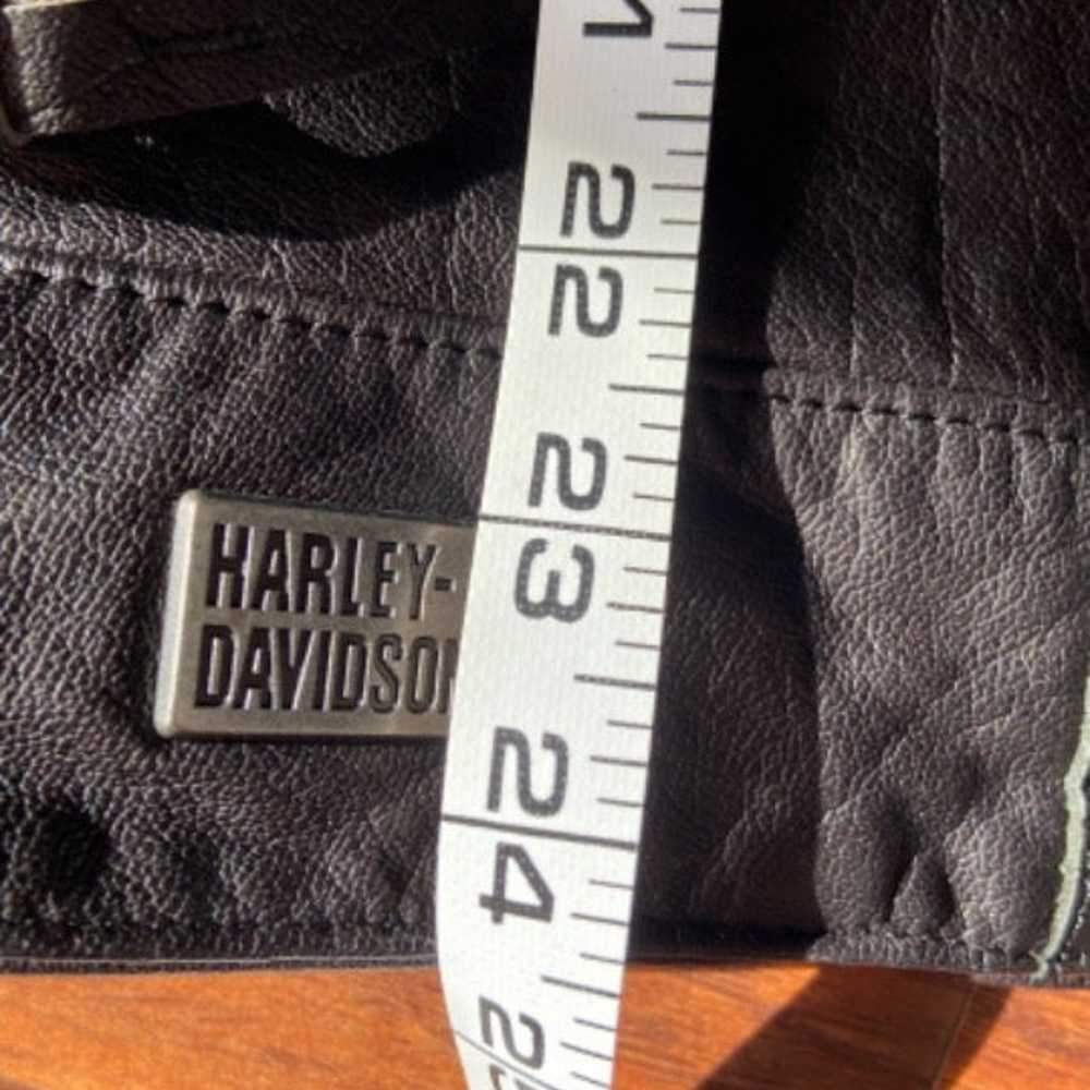 HARLEY DAVIDSON ladies leather jacket SO STYLISH! - image 11