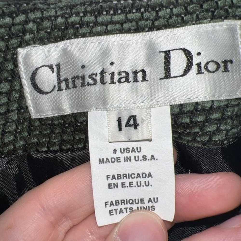 CHRISTIAN DIOR Vintage Evening Jacket Size: US 14… - image 3