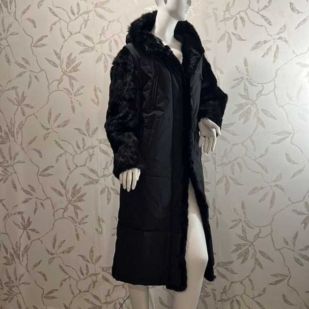 One of a kind ~ All weather coat with rabbit fur … - image 10