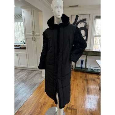 One of a kind ~ All weather coat with rabbit fur … - image 1