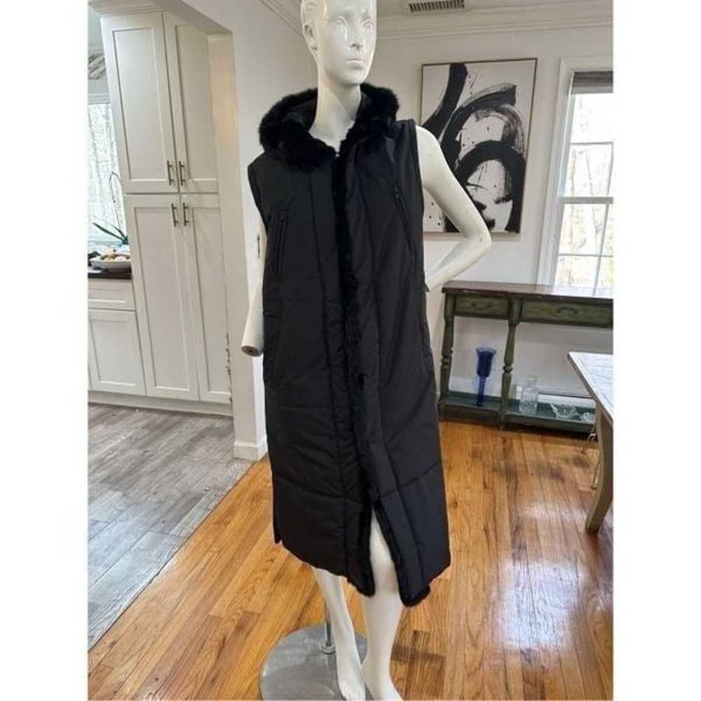 One of a kind ~ All weather coat with rabbit fur … - image 7
