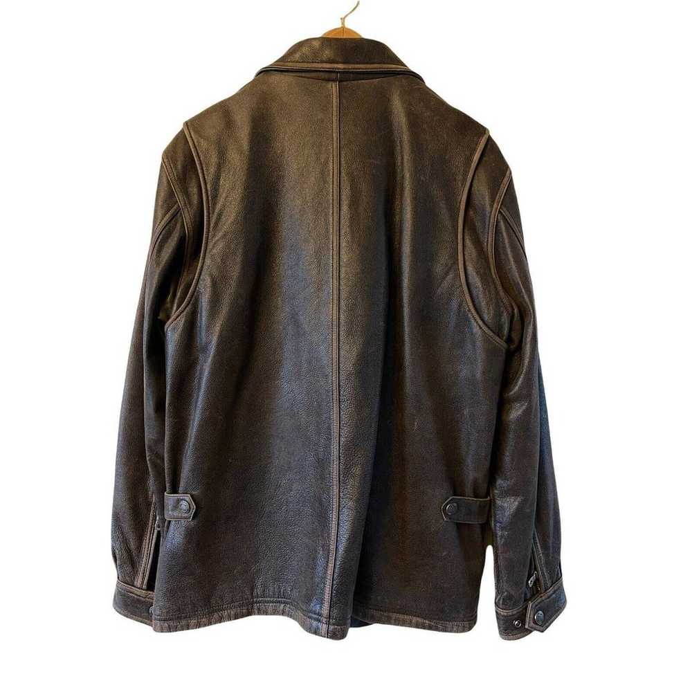 Men's 100% Genuine Brown Leather Harley Davidson … - image 3