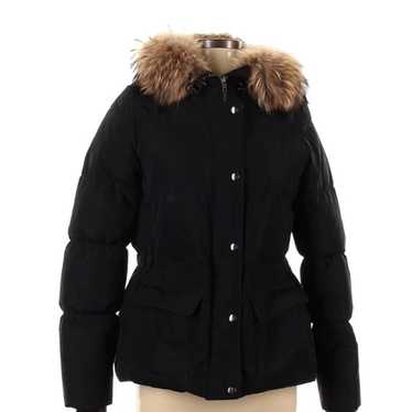 Theory jacket with real fur trim