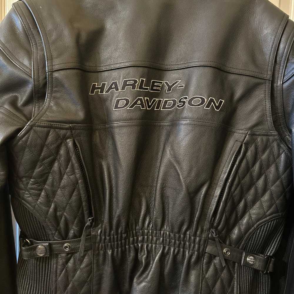 Harley Davidson Women’s leather jacket - image 8