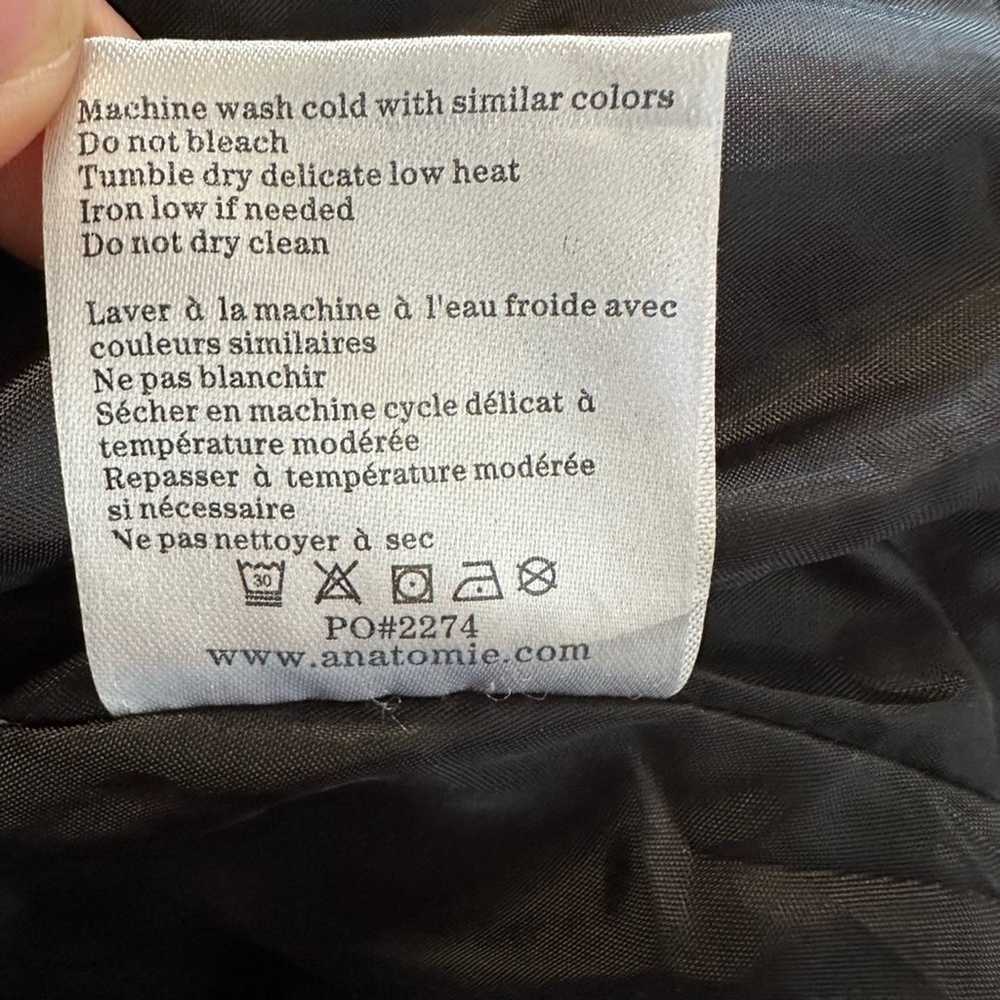 ANATOMIE Carmen Diamond Black Puffer Vest Size XL… - image 6
