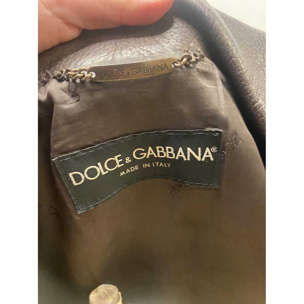 Dolce & Gabbana Leather vest - image 6