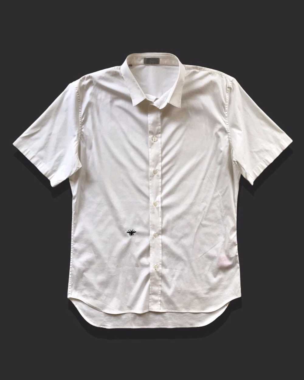 Dior Dior Homme Bee Embroidered Shirt - image 1